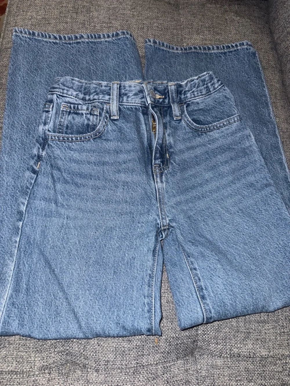 Old navy girls 10/12 Jean bundle high rise flare and wide leg baggy